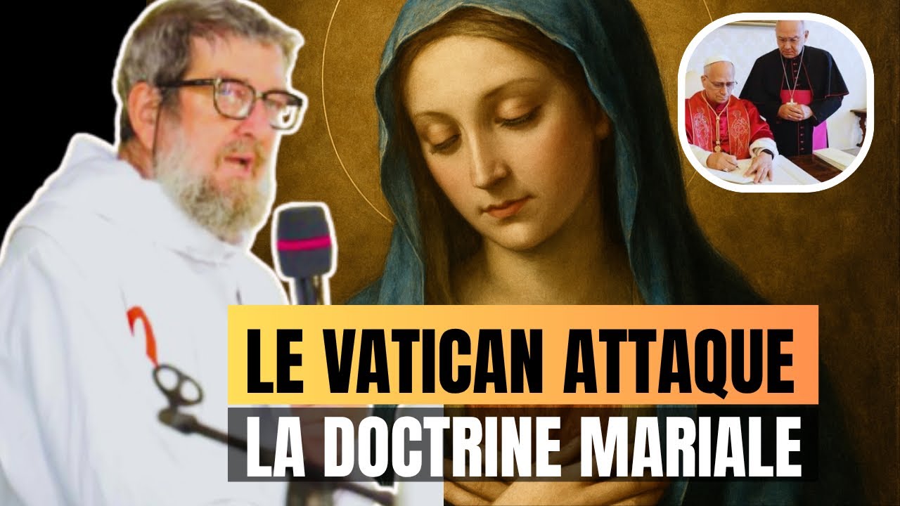 🔥Le Vatican efface la Co-Rédemption de Marie ! Le Père Hervé-Marie explose contre les cardinaux 