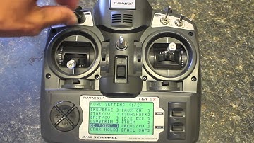 Turnigy 9X Configuration for Aux Channel Gimbal and Servo Control
