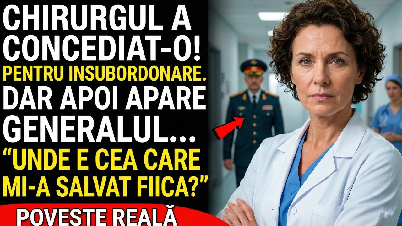 CEL MAI BUN NEUROCHIRURG A CONCEDIAT-O PE VICTORIA... DAR ÎN CABINET A INTRAT UN GENERAL