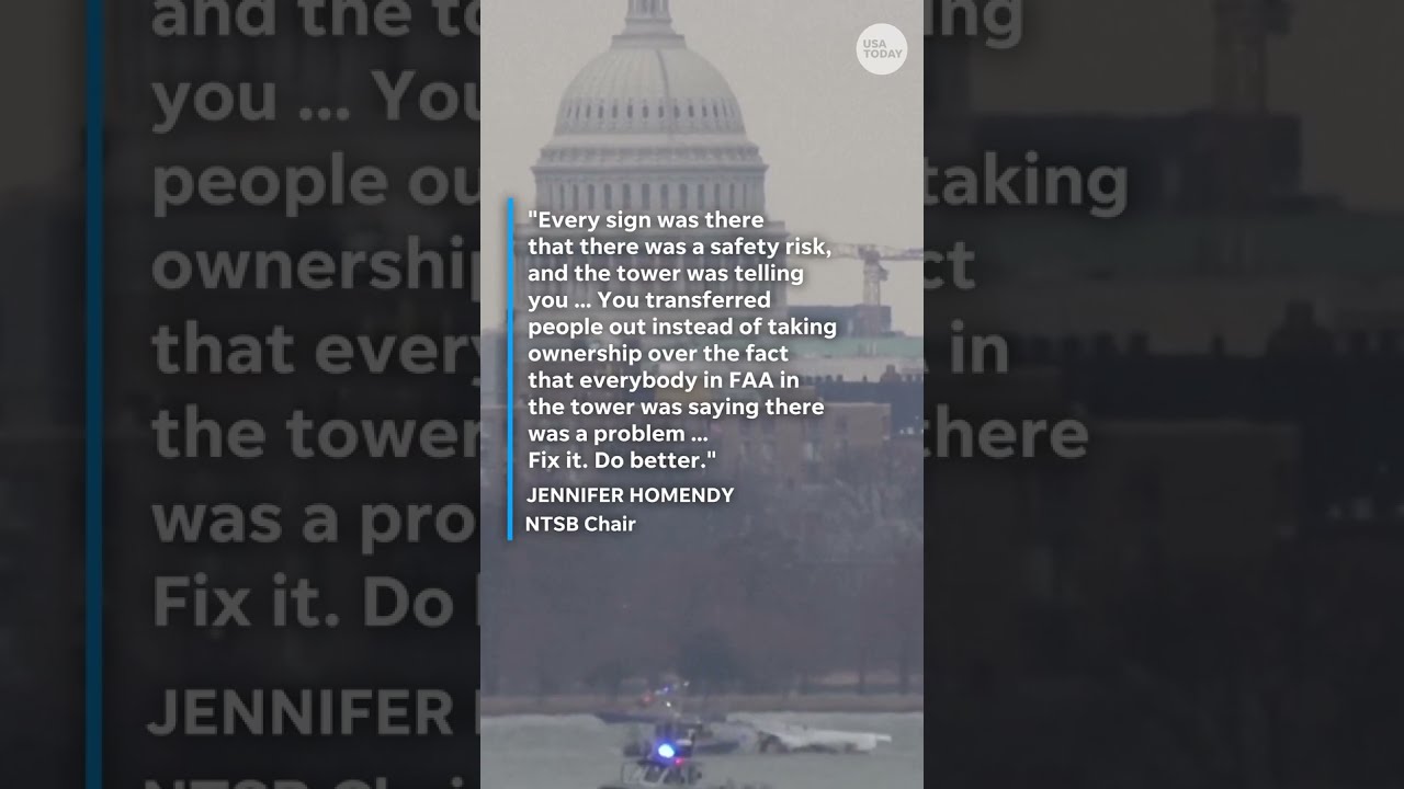 NTSB Faults FAA For Ignoring Warnings Before DCA Midair Crash Shorts