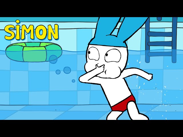 I know how to swim 🌊💦🏊 Simon | 100 min compilation | Season 2 Full episodes | Cartoons for Children class=