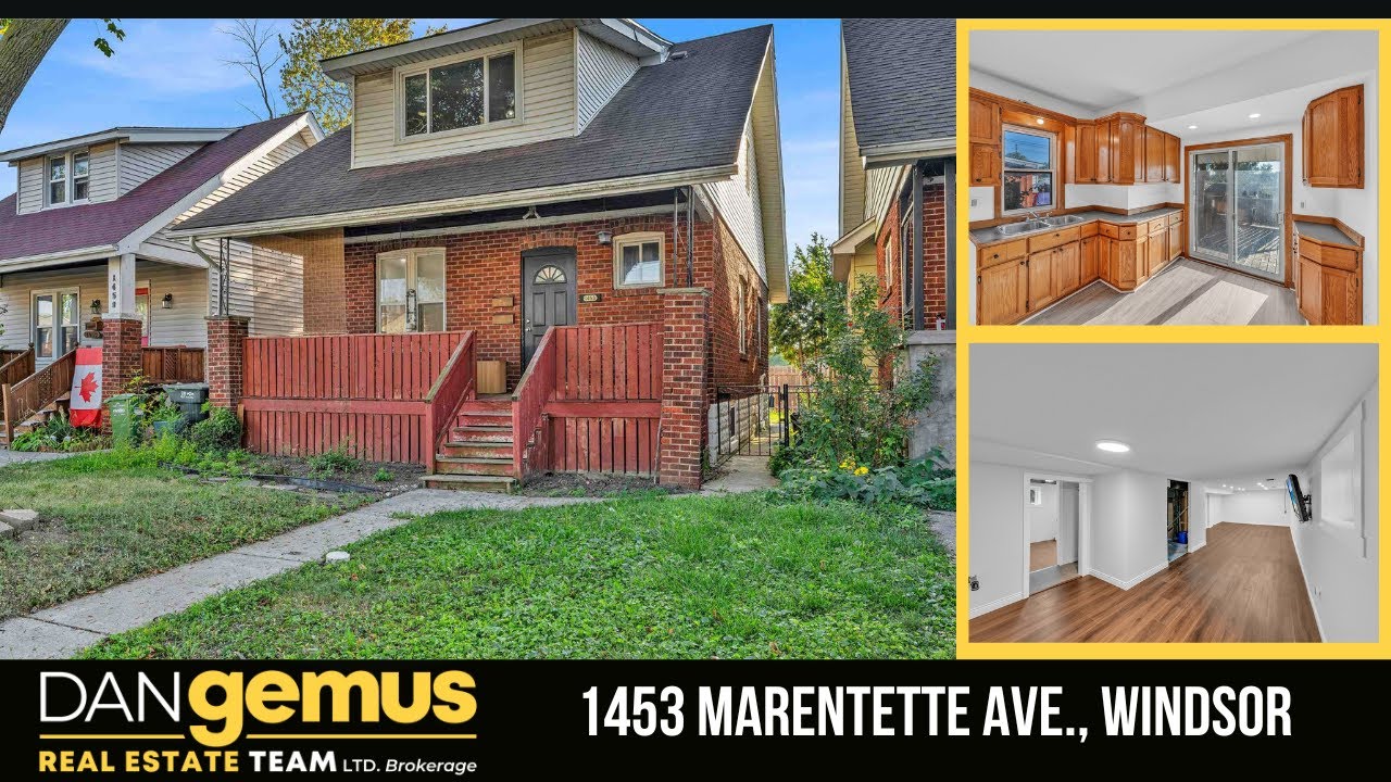 1453 Marentette Ave, Windsor - The Dan Gemus Real Estate Team Ltd. Brokerage