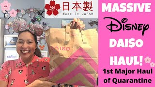 My Massive Quarantine Disney Daiso Haul | Japanese Disney Goods | June 2020