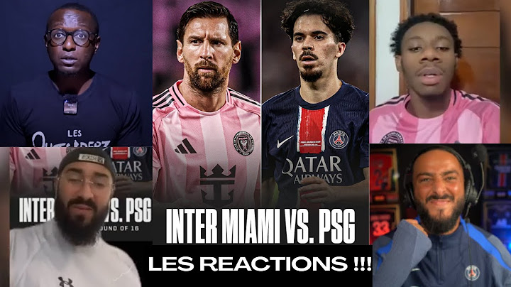 MESSI SE QUALIFIE POUR LES 8eme & PREVIENT LE PSG | LES REACTIONS MESSI vs PSG #messi #psg