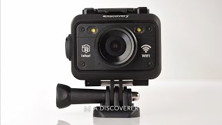 Discovery Adventures 1080P FHD 170°WIFI Car DVR Video 2.4G Remote Control Watch