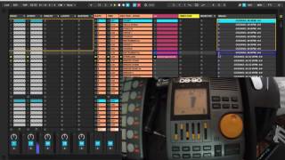 Control Boss DB90 with Ableton