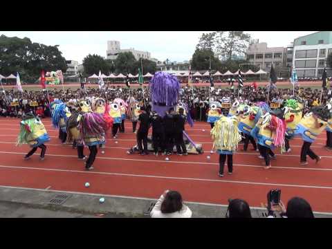 2014豐原高中校慶運動會美術班進場