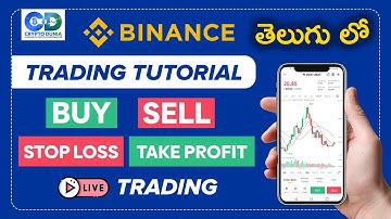 HOW TO DO TRADING IN BINANCE || తెలుగులో || BINANCE SERIES || PART -4 || BINANCE TRADING TUTORIAL