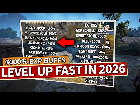 Best Buffs To Level Up FAST in Black Desert Updated Guide