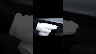 Hypnotic White Cloth Polish: Satisfying Black Car Detailing #SatisfyingVideo