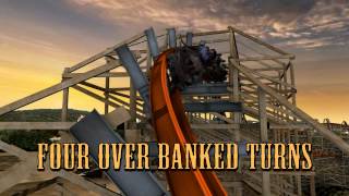 Iron Rattler POV & Animation - Six Flags Fiesta Texas