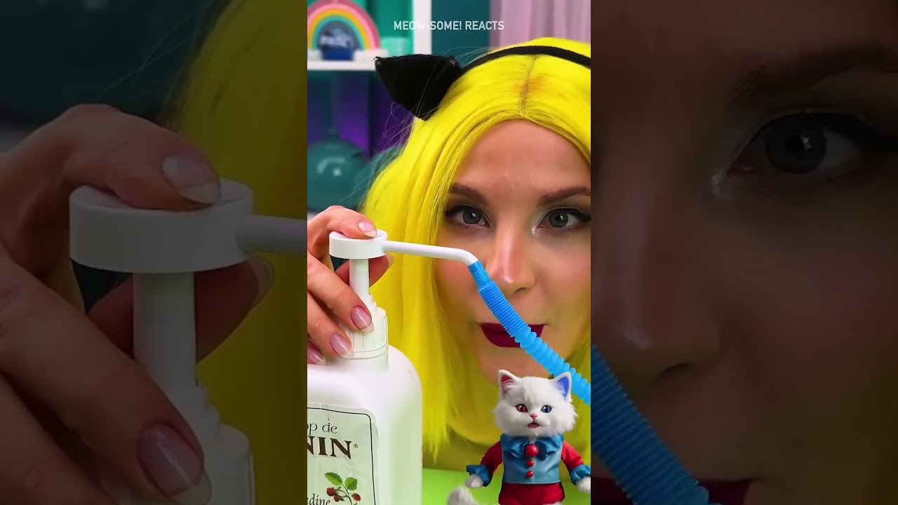 The Cat Who Conquered the Syrup Dispenser! 🍯😹