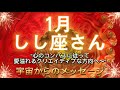 しし座⭐️1月⭐️ “ 心のコンパスに従って、愛溢れるクリエイティブな方向へ〜”⭐️宇宙からのメッセージ⭐️シリアン・スターシード・タロット⭐️♌️