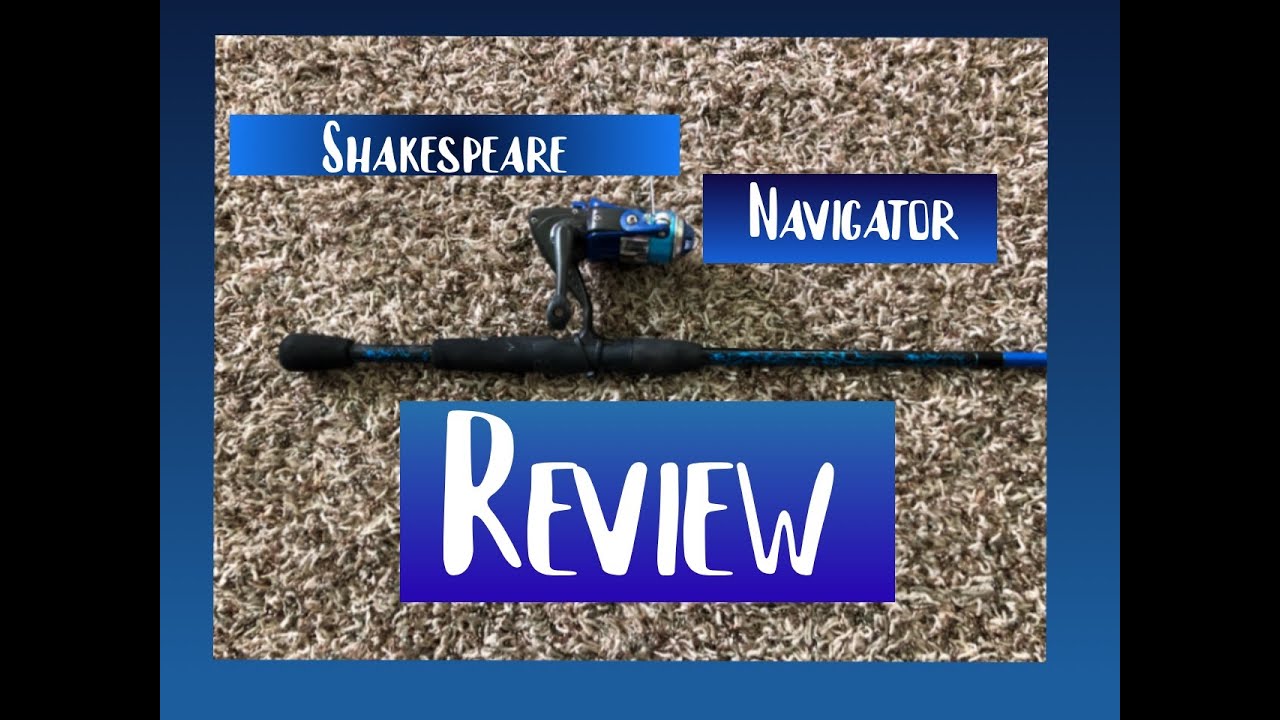Shakespeare Navigator Review (rod and reel combo) fishing rod review 