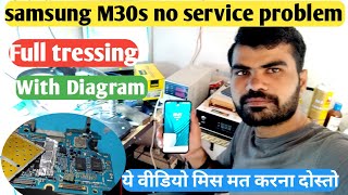 Samsung M30S No Service Problem Solution |✅ Full Tressing M30S Network Problem With Diagram ||