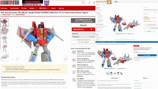 RETAIL SCALPING DON'T BUY Transformers MTMTE SS'86 STARSCREAM - WAIT!!! Discussion Inside!!!
