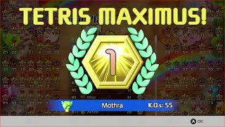 [Tetris 99] 55 KO game (Former World Record)