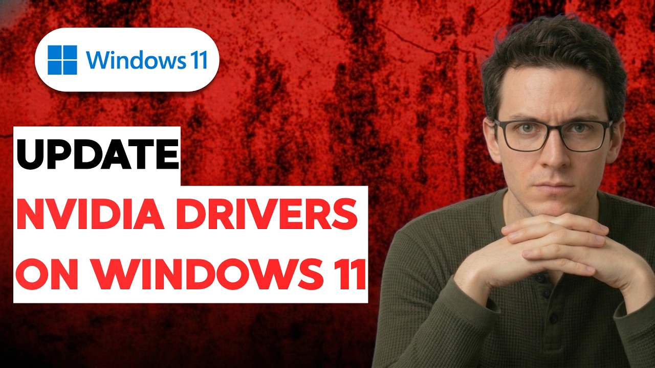 How to Update NVIDIA Drivers on Windows 11 [2026 Full Guide] - YouTube
