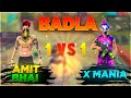 Amitbhai Vs Xmania || 1 vs 1 || Clash Squad in Free Fire || Desi Gamers