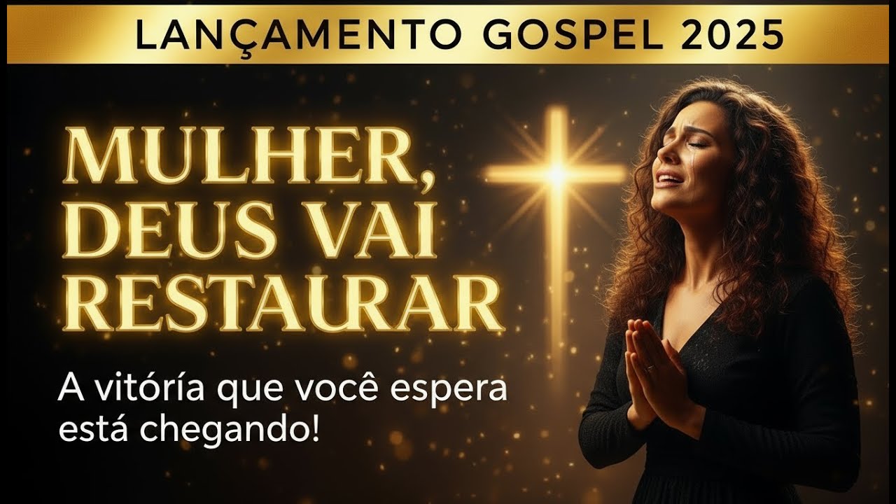 🔥Louvor Gospel 2025 - MULHER, DEUS VAI RESTAURAR - Inspirado gabriela Rocha, Isadora Pompeo, Damares
