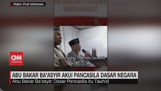 Abu Bakar Ba'asyir Akui Pancasila Dasar Negara