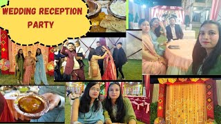 wedding reception vlog|| Bride and groom dance #raseeukvlogs #weddingvlog