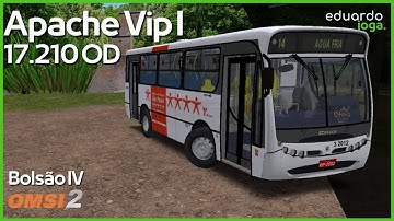 Caio Apache Vip I Midi Volkswagen 17.210 OD Mapa Bolsão IV Linha 14 Água Fria