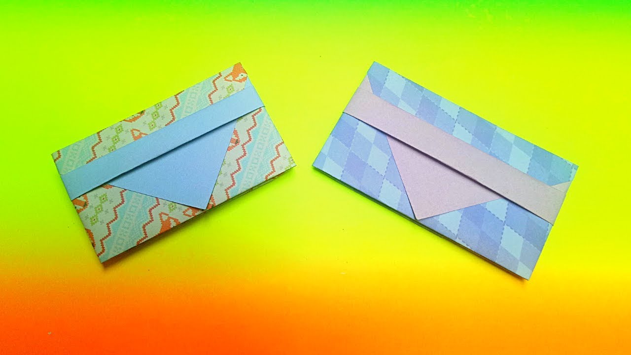 Cara Membuat Amplop Mudah  Sekali Dari Kertas Origami  