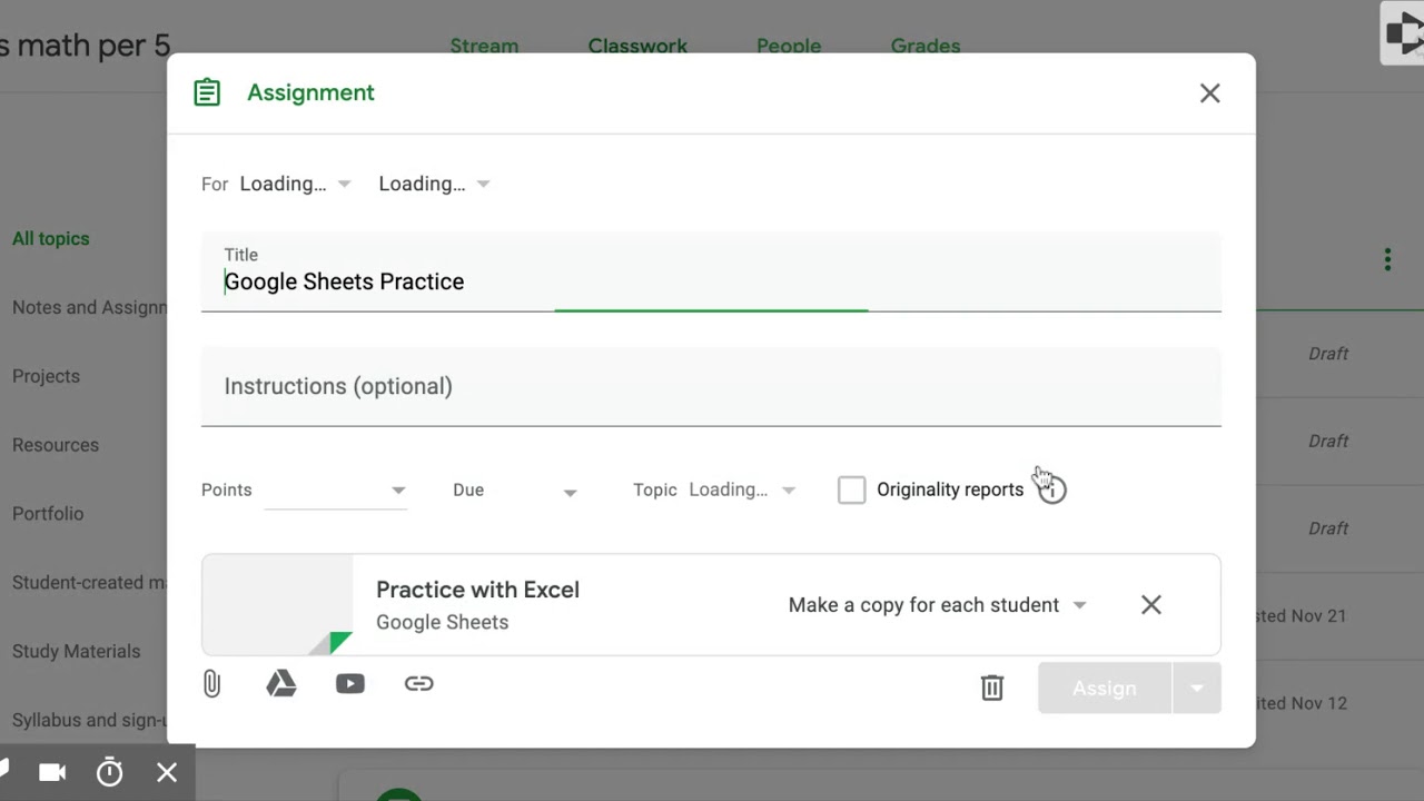 Using Google Classroom (some basics) - YouTube