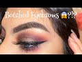 STORYTIME: How I BOTCHED MY OWN EYEBROWS!😱