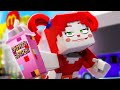 Circus baby tries the grimace shake  minecraft animation