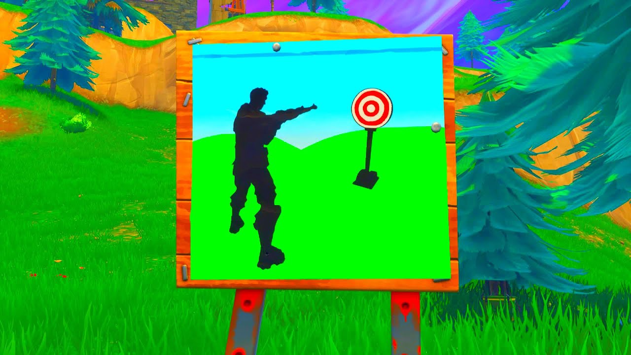 FORTNITE ALL SHOOTING GALLERIES LOCATIONS! SHOOTING GALLERIES LOCATIONS ...