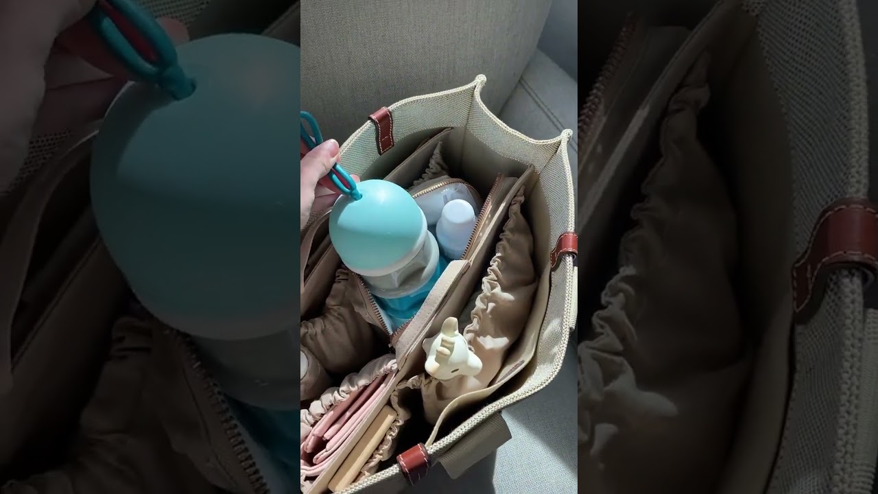 Say Goodbye to Ugly Diaper Bags and Hello to ToteSavvy | Your Designer Bag Organizer