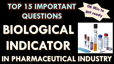 Biological indicator in the pharmaceutical industry l BI in Sterilization process in pharma company