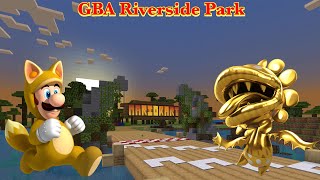 GBA Riverside Park Minecraft Mario Kart Tour/8DX @MKTBuilderYT