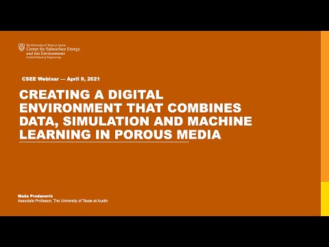 April 2021: Creating a digital environment that combines data, simulation and machine learning ...