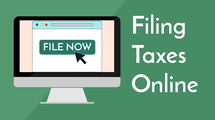What do i need to file taxes online