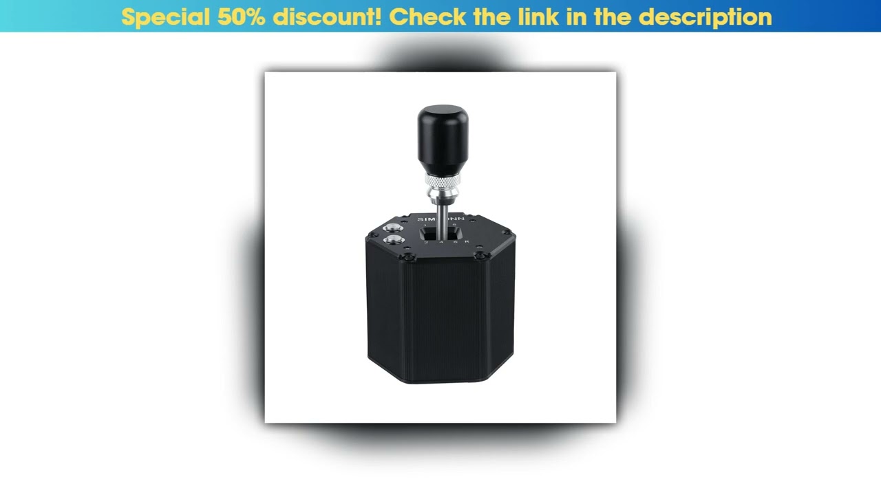 New Arrival SIMSONN PC 6+R H Gear Shifter compatible with Logitech G27 G29 G25 G920 For ETS2 Simrac