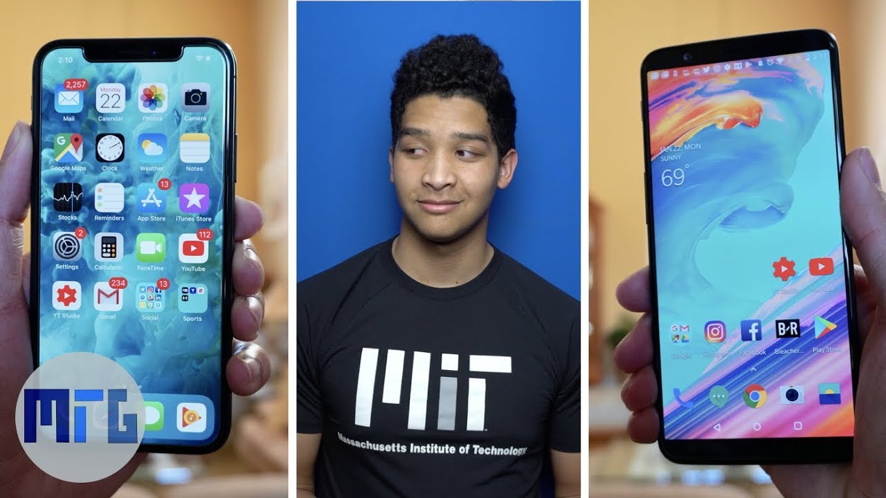 OnePlus 5T vs iPhone X: Full Comparison | X Worth It?