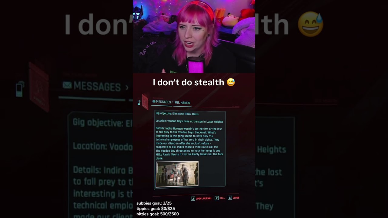 If I can’t use my projectile launch system, please don’t call me ￼😭 #cyberpunk