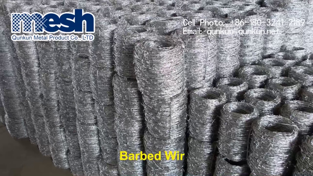 Barbed Wire (Galvanized and PVC Coated)