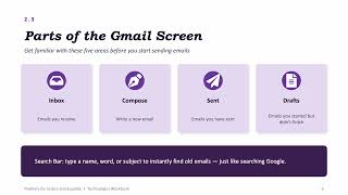 Week 1 - Google Workspace, Gmail & Google Calendar