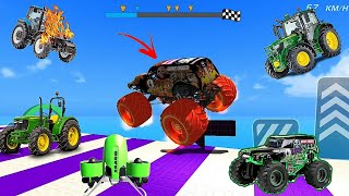 Extreme Simulator Car |Tiger monster car| Impossible monster car driver  #gadiwalagame