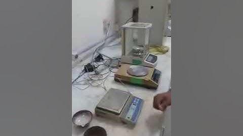 Soil moisture content determination by gravimetric method