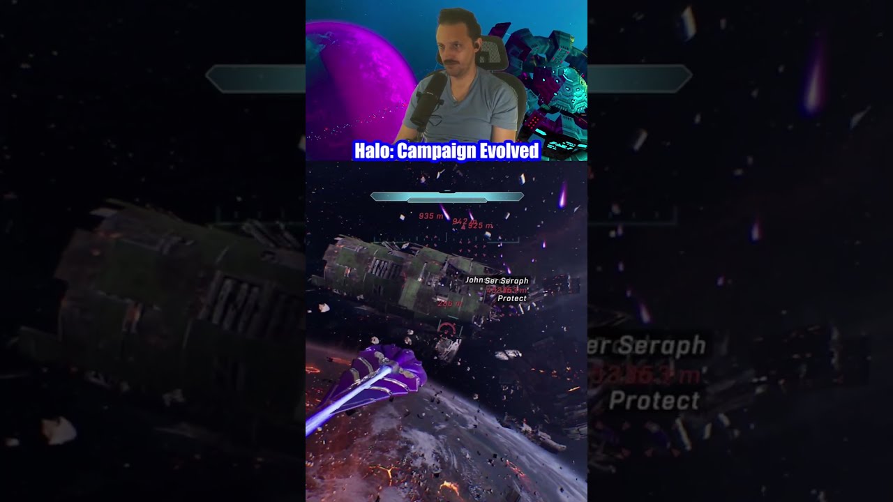Epic Space Battle Piloting a Seraph! Prequel Mission! | Halo: Campaign Evolved | Xbox Series X