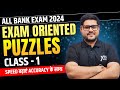 Exam    real approach  bank exam 2024  puzzles  ankush lamba