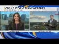 March 6th CBS 42 News at 4 pm Weather Update