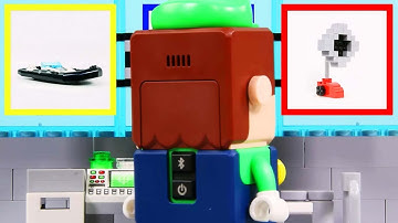 LEGO Experimental Vehicle | Luigi Gets His Own Back On Mario! | STOP MOTION | Billy Bricks