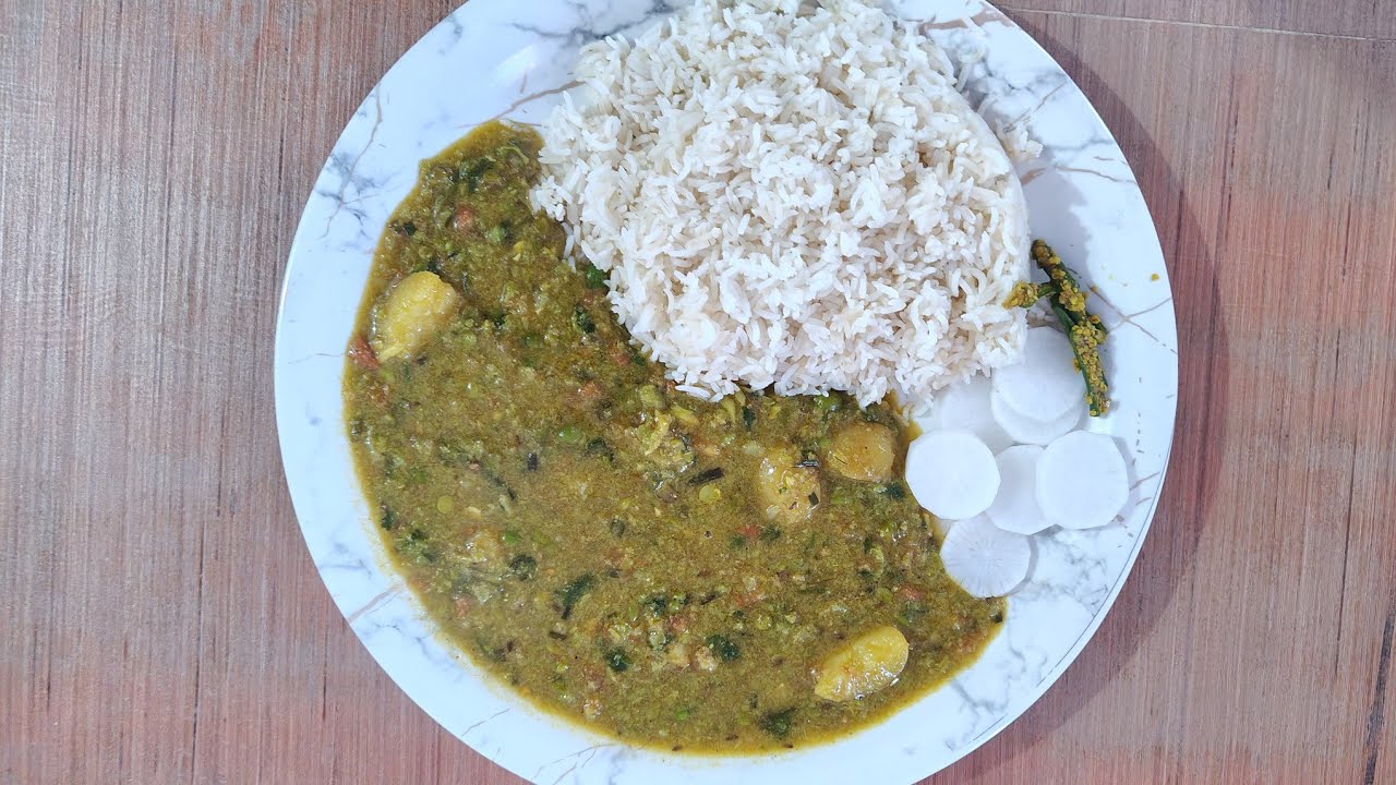 स्वादिष्ट और टेस्टी मटर बिरहा / निमोना 😍😋 