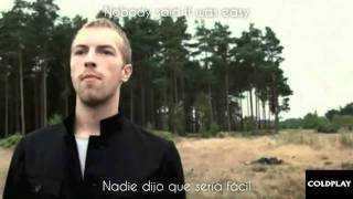 Coldplay - The Scientist  official music video with lyrics - subtitulado español HD